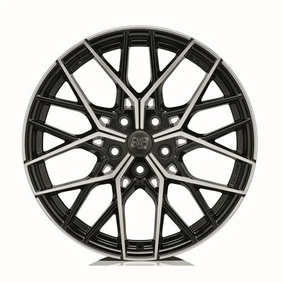Alu kola MSW 74 8x19 5x112 ET48 Gloss Black Full Polished | Wheelsup.cz