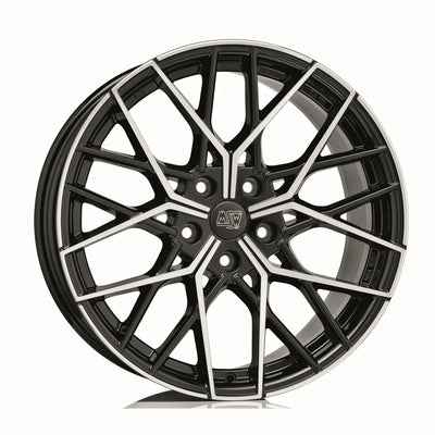 Alu kola MSW 74 8.5x19 5x112 ET35 Gloss Black Full Polished | Wheelsup.cz