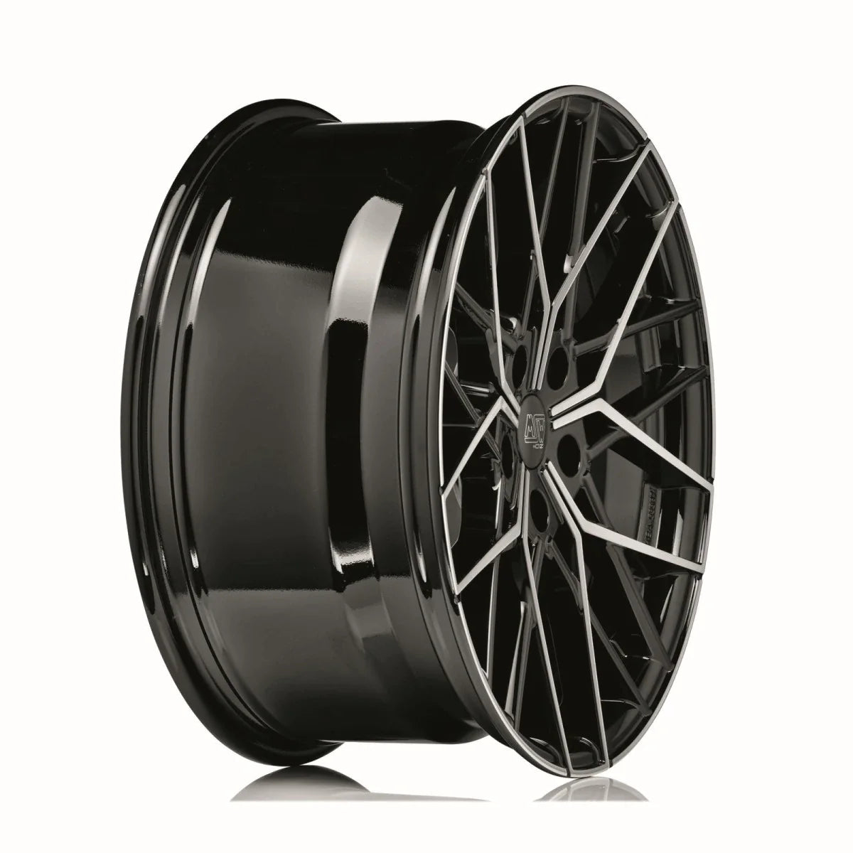 Alu kola MSW 74 9.5x20 5x120 ET42 Gloss Black Full Polished