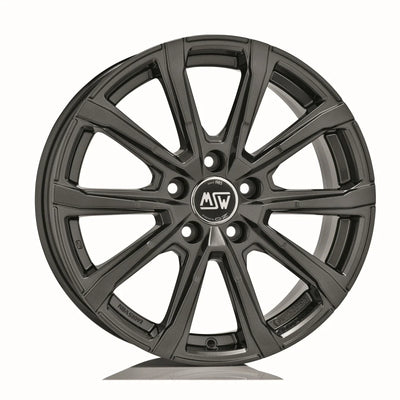 Alu kola MSW 79 7x18 5x112 ET43 Gloss Dark Grey | Wheelsup.cz