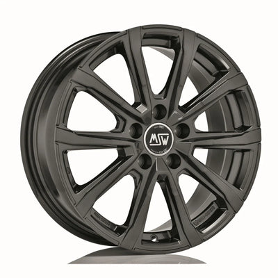 Alu kola MSW 79 7x17 5x100 ET48 Gloss Dark Grey | Wheelsup.cz