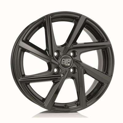 Alu kola MSW 80-4 6.5x16 4x98 ET35 Gloss Black | Wheelsup.cz