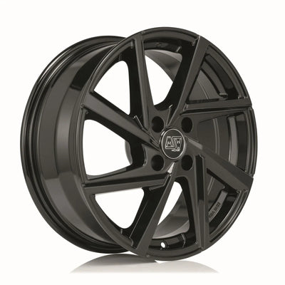 Alu kola MSW 80-4 7x17 4x100 ET42 Gloss Black | Wheelsup.cz
