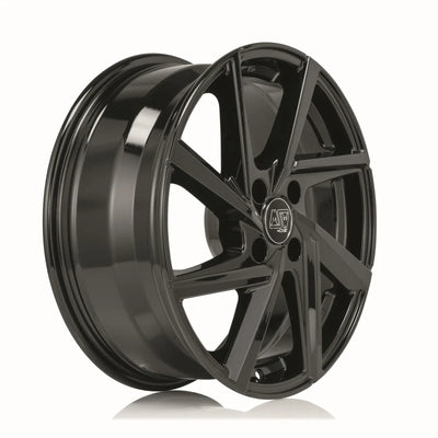 Alu kola MSW 80-4 6.5x16 4x98 ET35 Gloss Black | Wheelsup.cz