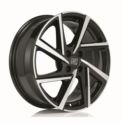 Alu kola MSW 80-4 6.5x16 4x108 ET20 Gloss Black Full Polished | Wheelsup.cz