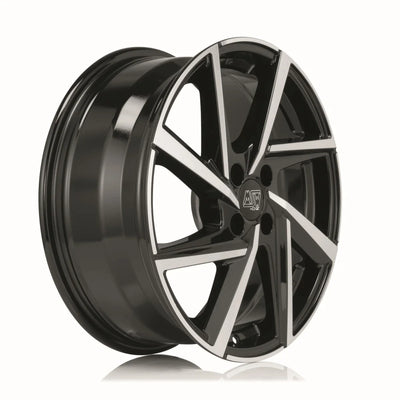 Alu kola MSW 80-4 7x17 4x108 ET37 Gloss Black Full Polished | Wheelsup.cz