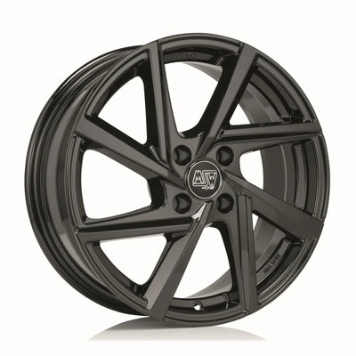Alu kola MSW 80-4 6.5x16 4x100 ET45 Gloss Black | Wheelsup.cz