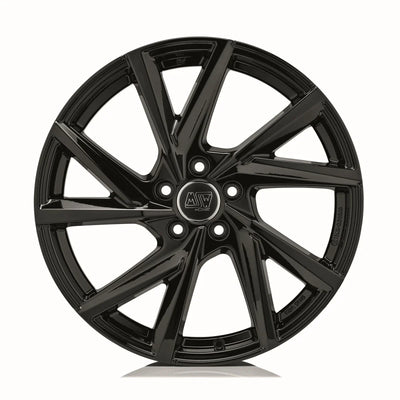 Alu kola MSW 80-5 7.5x19 5x112 ET49 Gloss Black | Wheelsup.cz