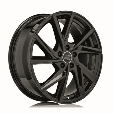 Alu kola MSW 80-5 7x17 5x114.3 ET35 Gloss Black | Wheelsup.cz