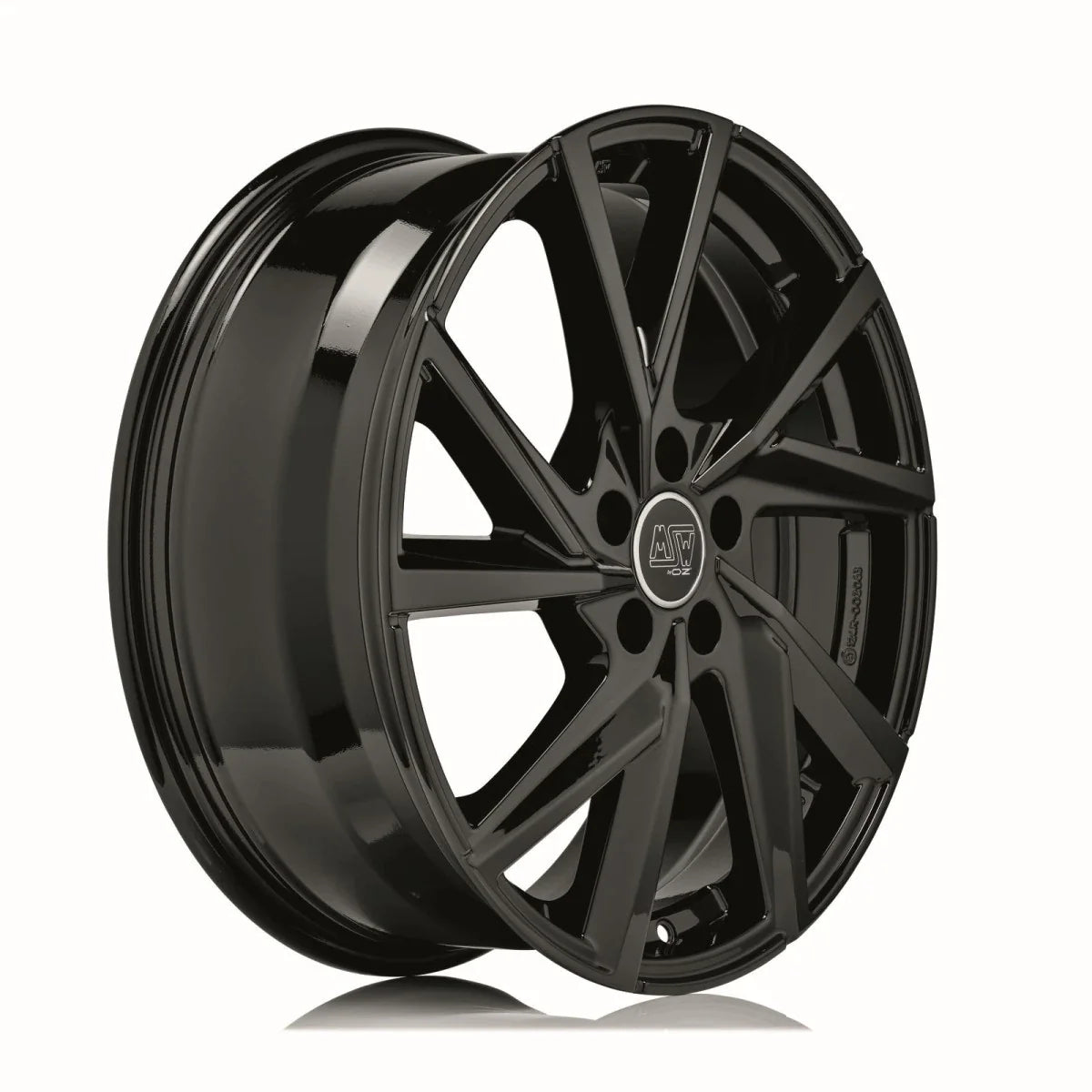 Alu kola MSW 80-5 7.5x18 5x114.3 ET49 Gloss Black