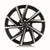 Alu kola MSW 80-5 7x17 5x108 ET50 Gloss Black Full Polished