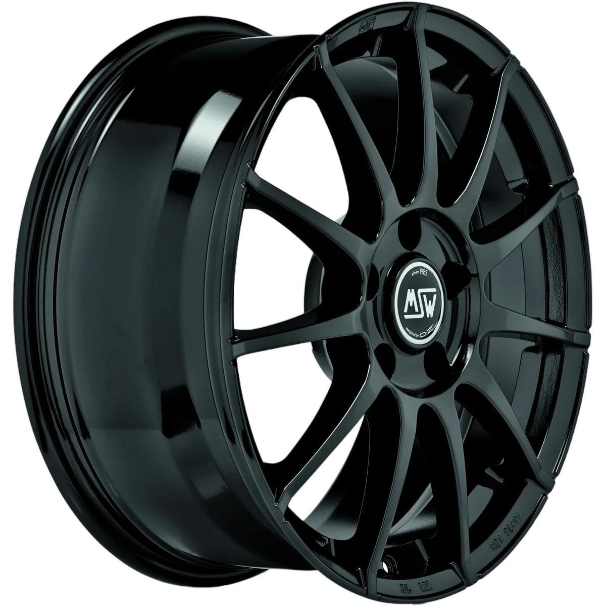 Alu kola MSW 85 6x16 4x100 ET45 63.4 černá – detail 4