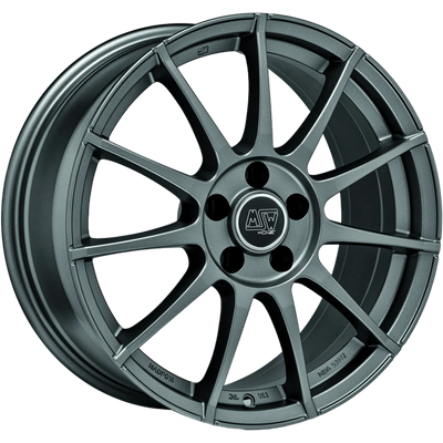 Alu kola MSW 85 8.5x19 5x112 ET32 Matt Graphite