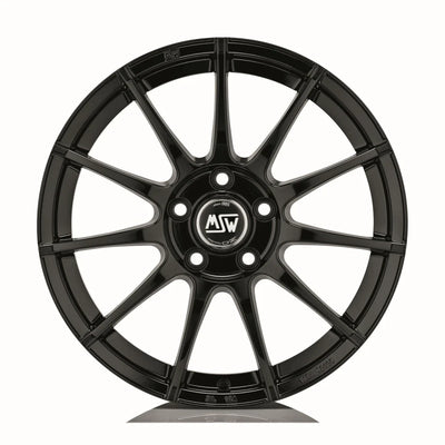 Alu kola MSW 85 8x18 5x112 ET48 Gloss Black | Wheelsup.cz