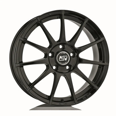 Alu kola MSW 85 6x15 4x100 ET47 54,1 černá | Wheelsup.cz