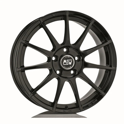 Alu kola MSW 85 6x15 5x112 ET45 Gloss Black | Wheelsup.cz