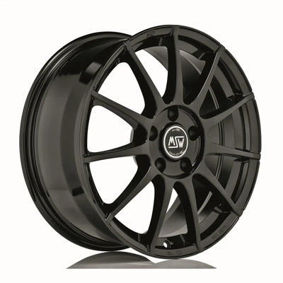 Alu kola MSW 85 6x15 4x100 ET47 54,1 černá | Wheelsup.cz