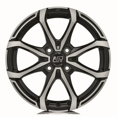 Alu kola MSW X4 5.5x14 4x108 ET24 Gloss Black Full Polished | Wheelsup.cz