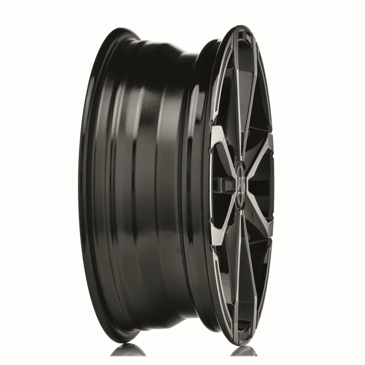 Alu kola MSW X4 5.5x14 4x100 ET35 Gloss Black Full Polished