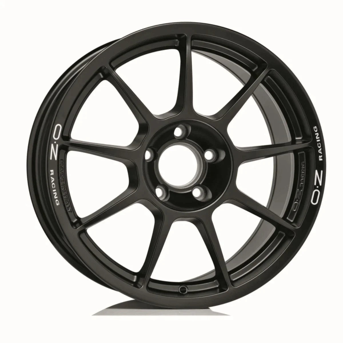 Alu kola OZ CHALLENGE HLT 10x18 5x120.65 ET79 Matt Black White Lettering