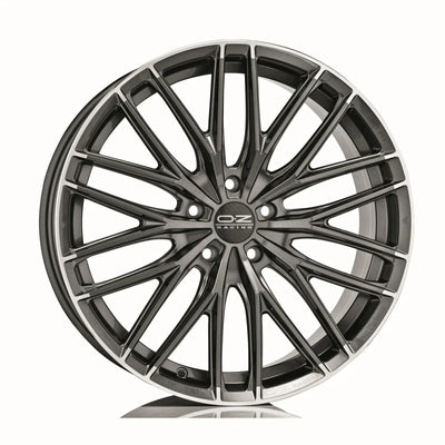 Alu kola OZ GRAN TURISMO HLT 10x20 5x112 ET30 Star Graphite Diamond Lip | Wheelsup.cz
