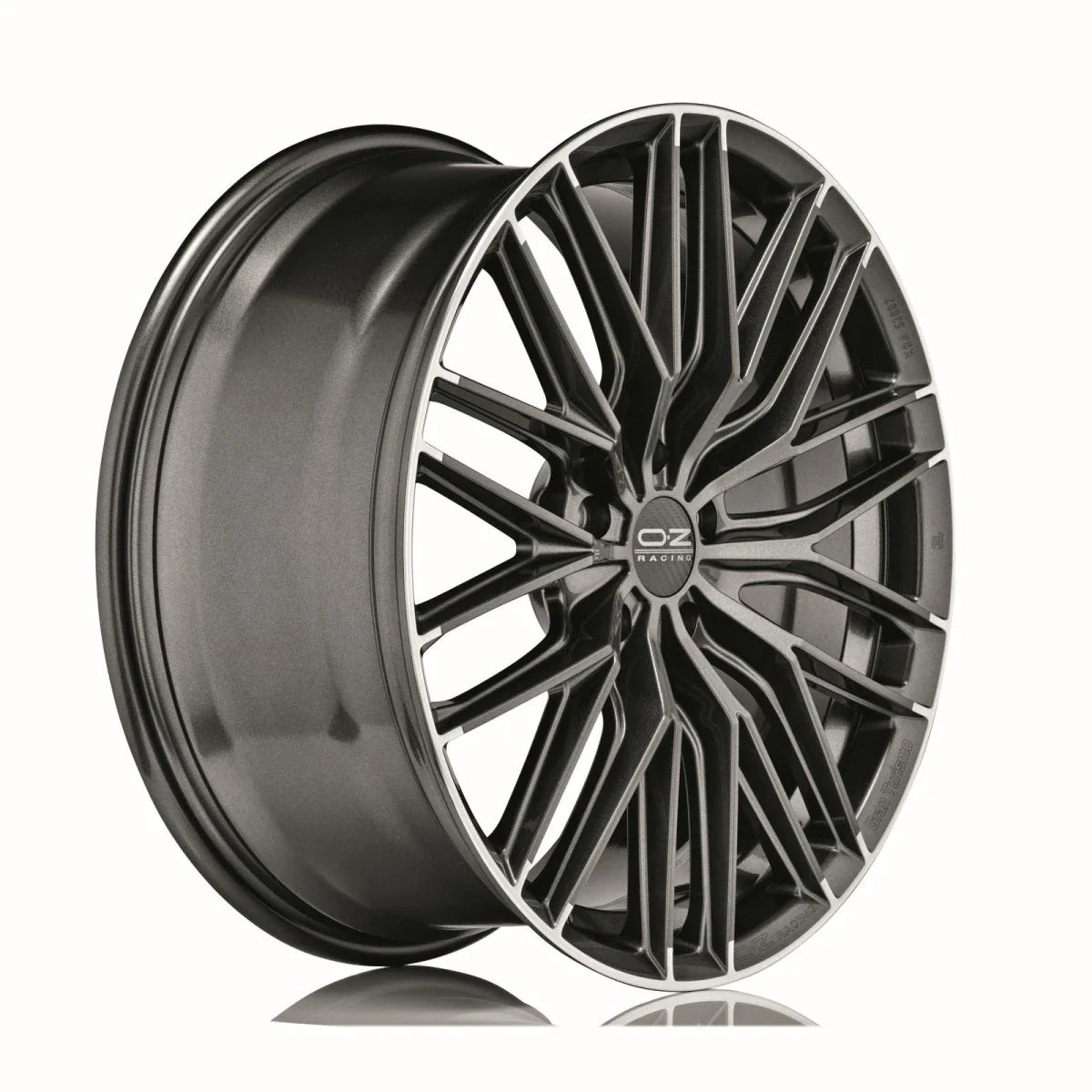 Alu kola OZ GRAN TURISMO HLT 8.5x20 5x112 ET40 Star Graphite Diamond Lip