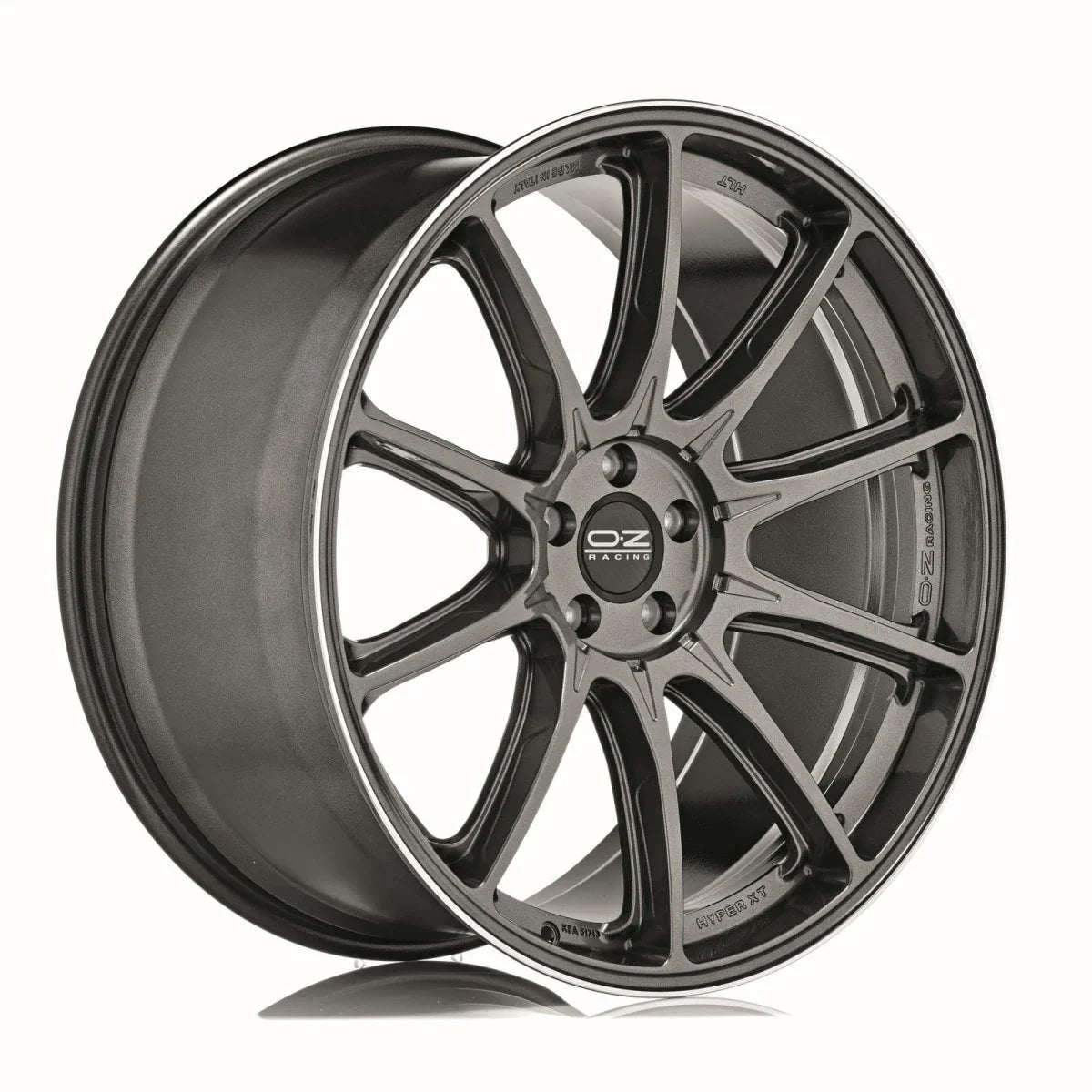 Alu kola OZ HYPER XT HLT 10.5x20 5x112 ET41 Star Graphite Diamond Lip