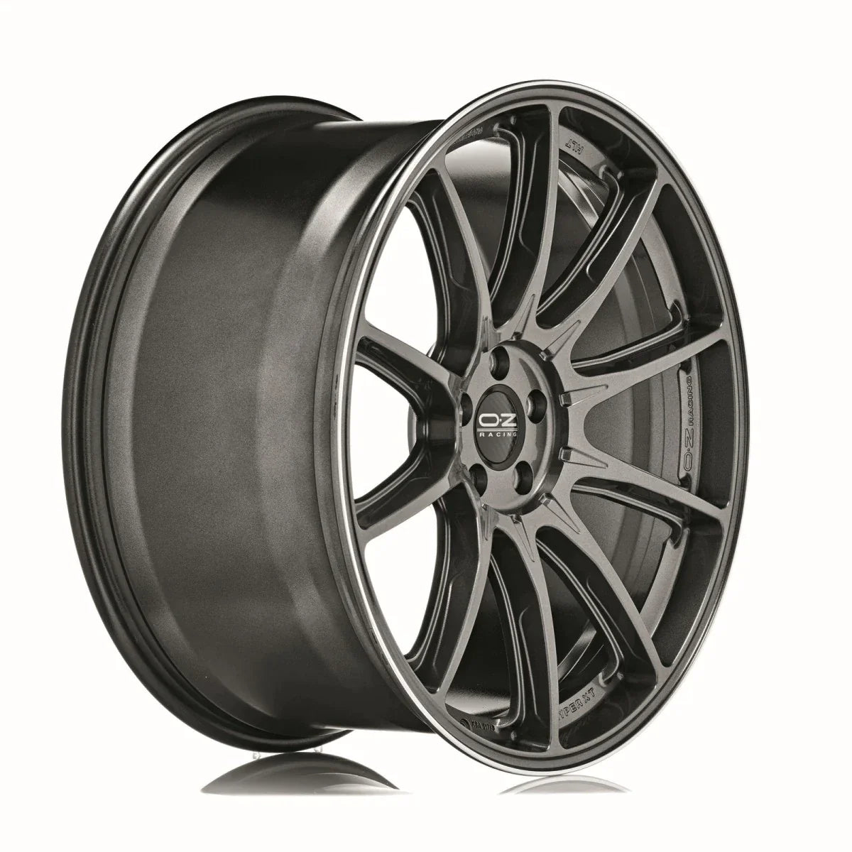 Alu kola OZ HYPER XT HLT 10.5x22 5x112 ET43 Star Graphite Diamond Lip