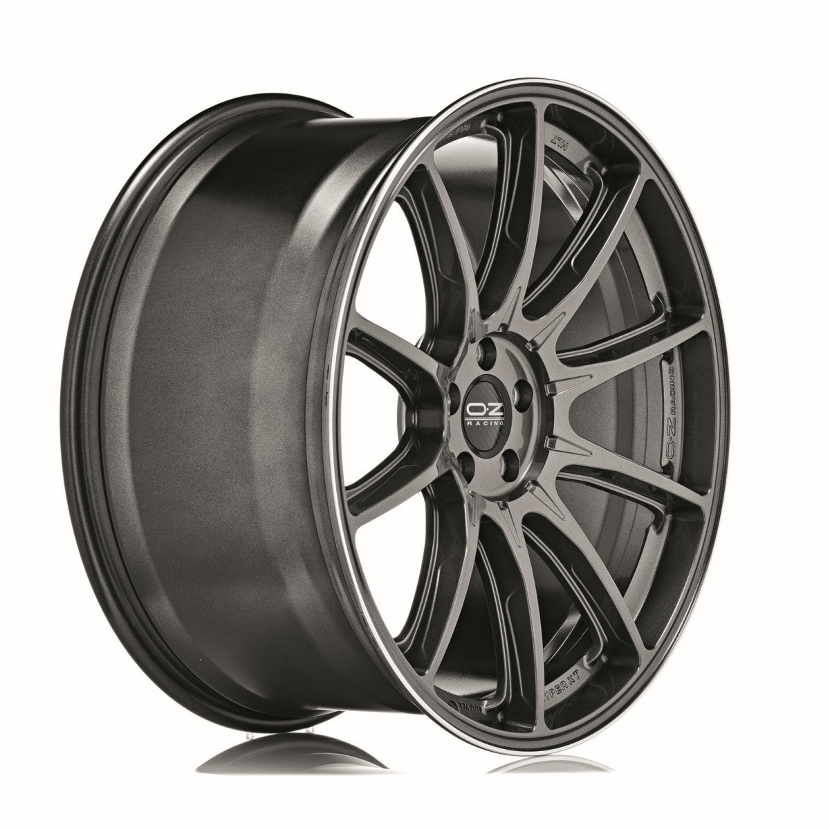 Alu kola OZ HYPER XT HLT 10x21 5x112 ET50 Star Graphite Diamond Lip