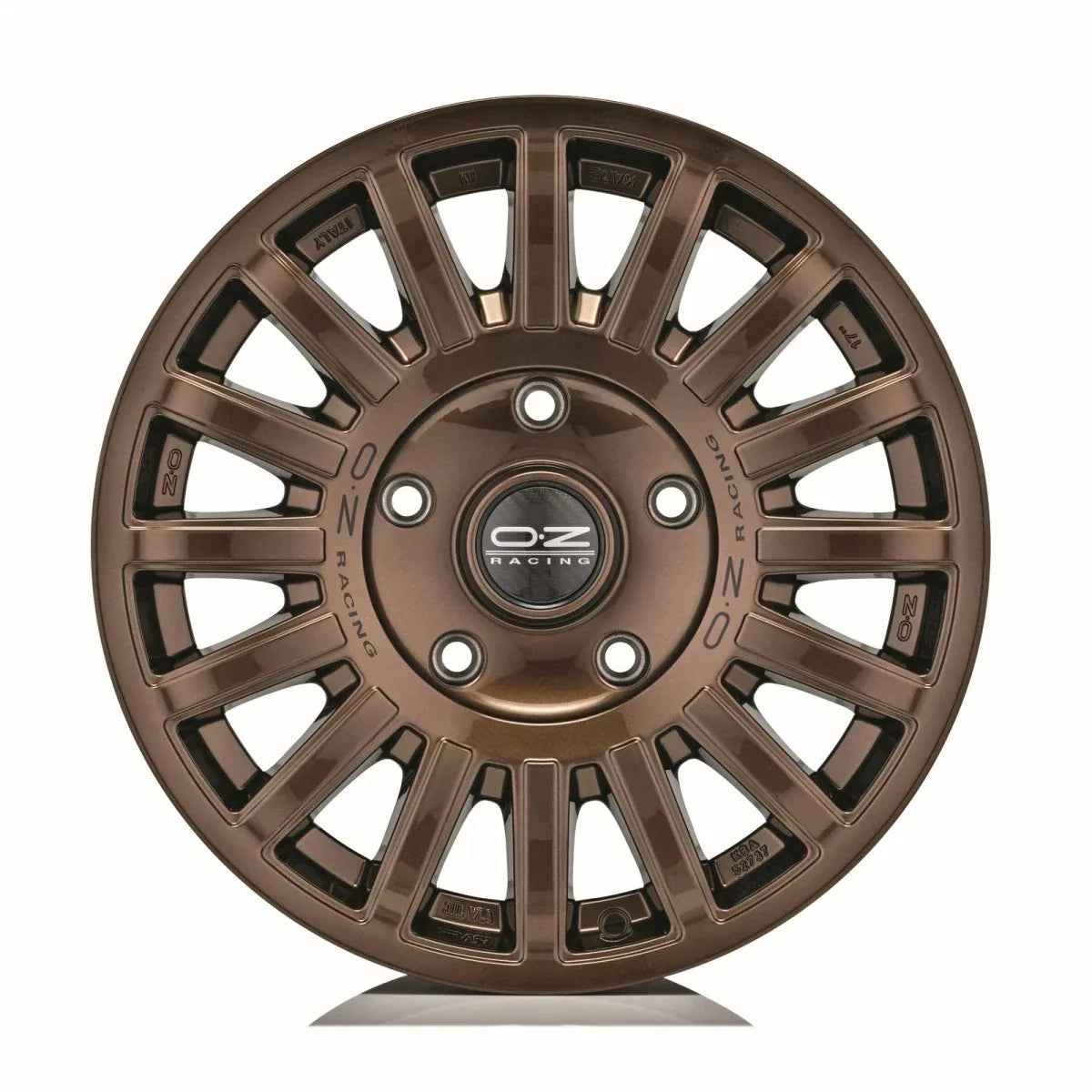 Alu kola OZ RALLY RAID 8x17 5x120 ET35 Gloss Bronze Black Lettering