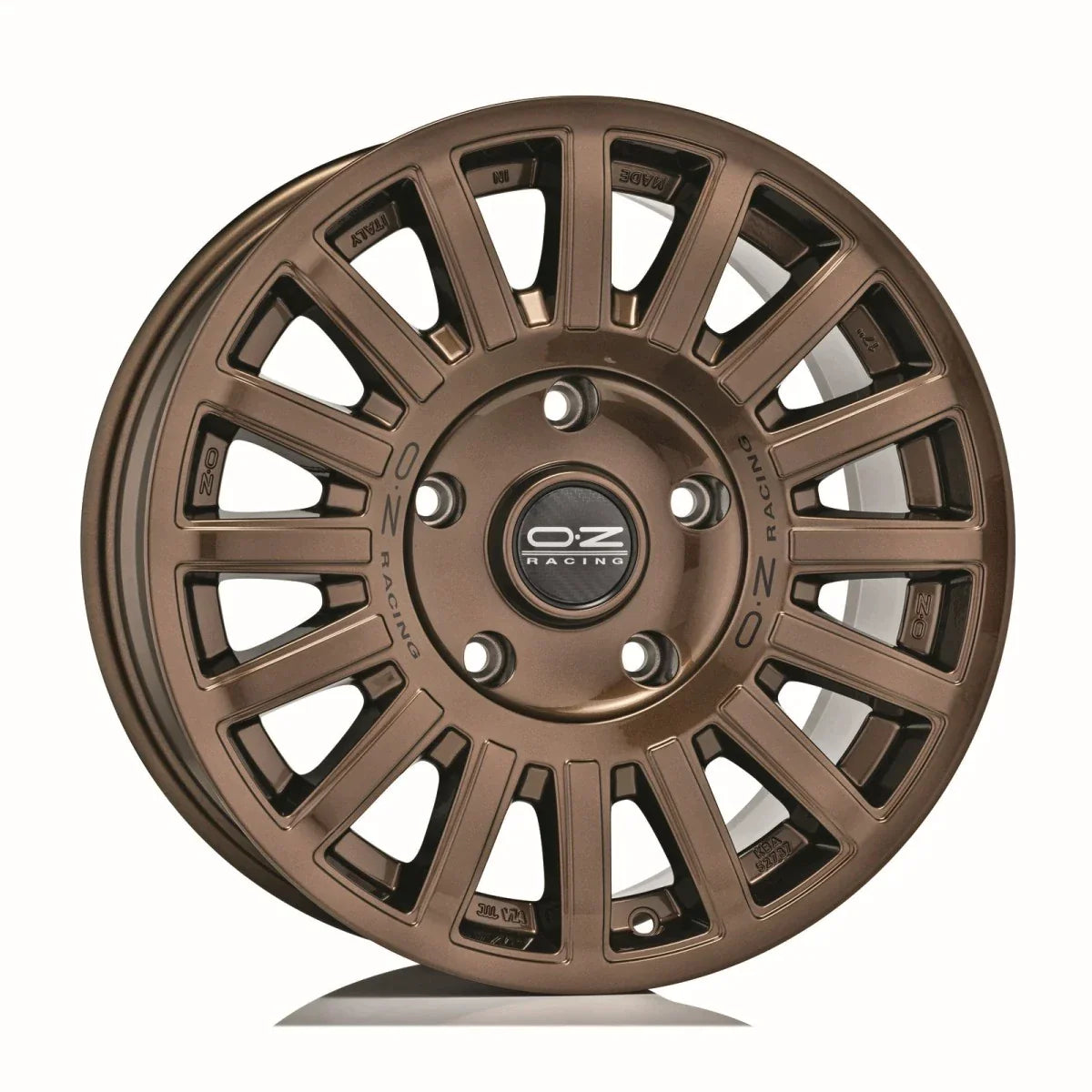Alu kola OZ RALLY RAID 8x17 5x120 ET35 Gloss Bronze Black Lettering