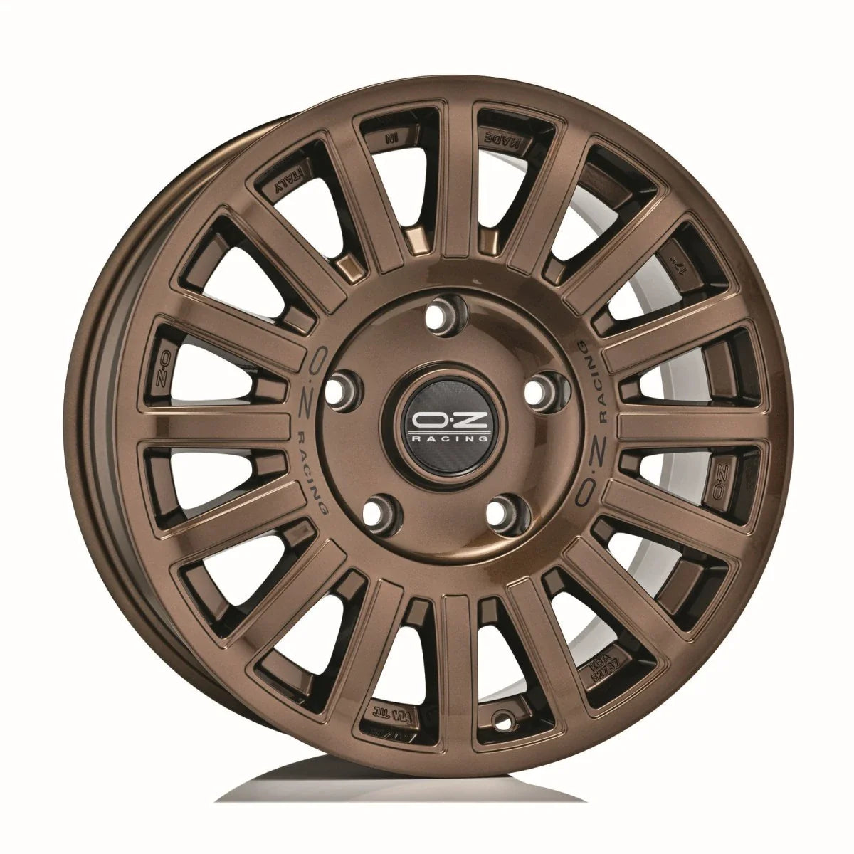 Alu kola OZ RALLY RAID 8.5x18 6x139.7 ET25 Gloss Bronze Black Lettering