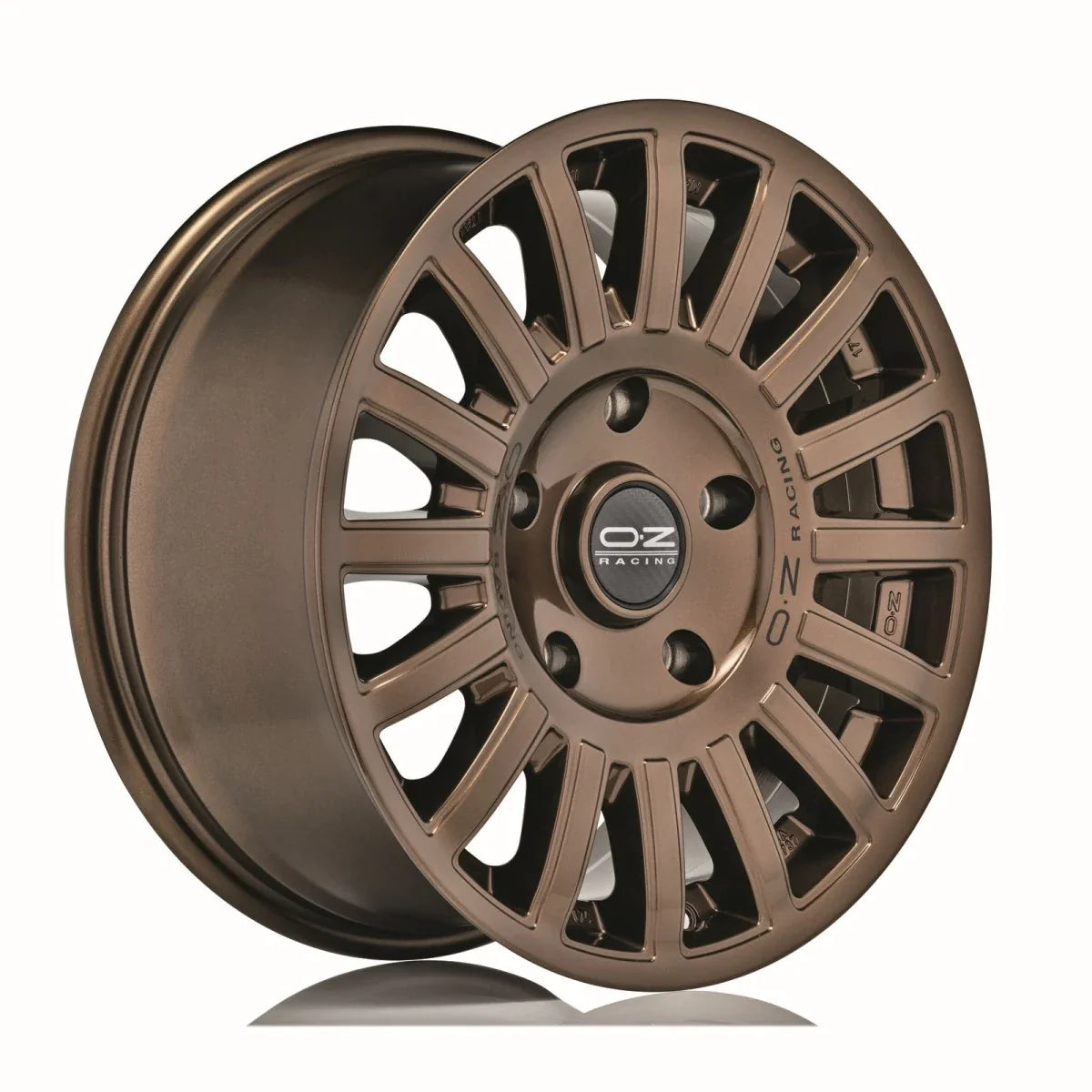 Alu kola OZ RALLY RAID 8.5x18 6x139.7 ET25 Gloss Bronze Black Lettering