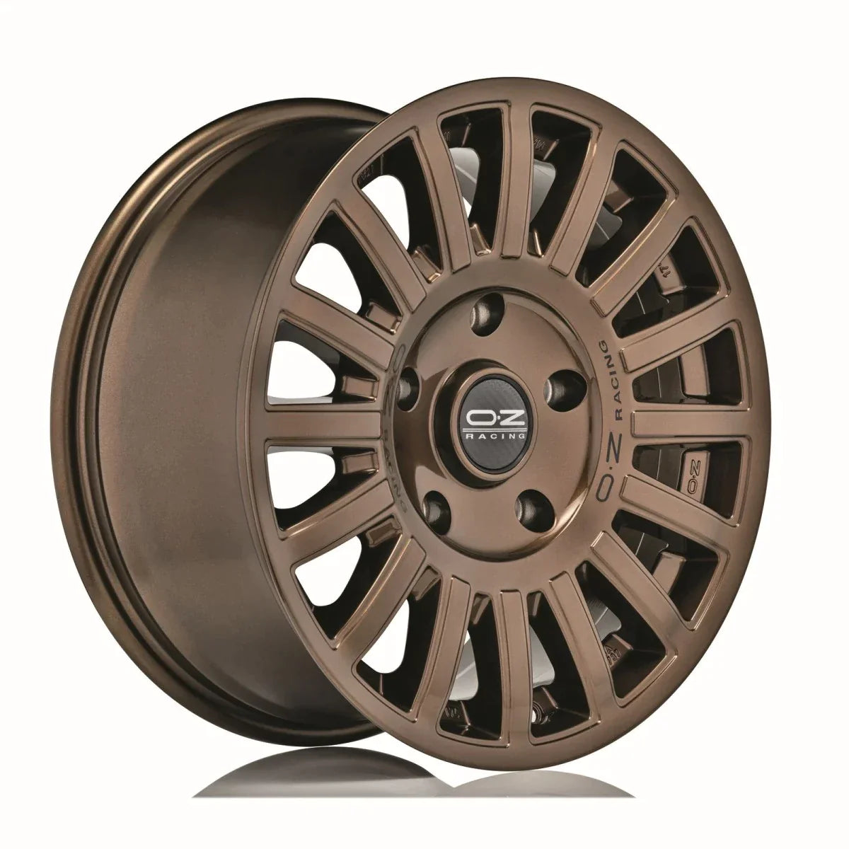 Alu kola OZ RALLY RAID 8x17 5x120 ET35 Gloss Bronze Black Lettering