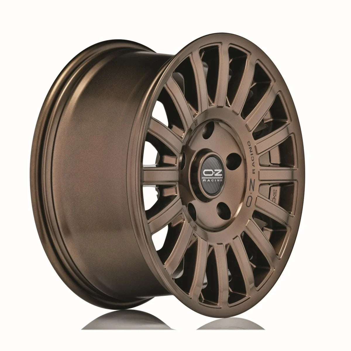 Alu kola OZ RALLY RAID 8.5x18 6x139.7 ET25 Gloss Bronze Black Lettering