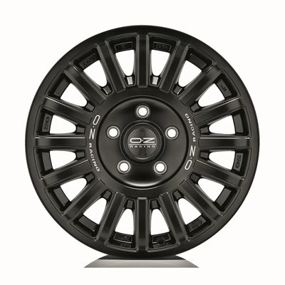 Alu kola OZ RALLY RAID 8.5x18 6x130 ET35 Matt Black Silver Lettering | Wheelsup.cz