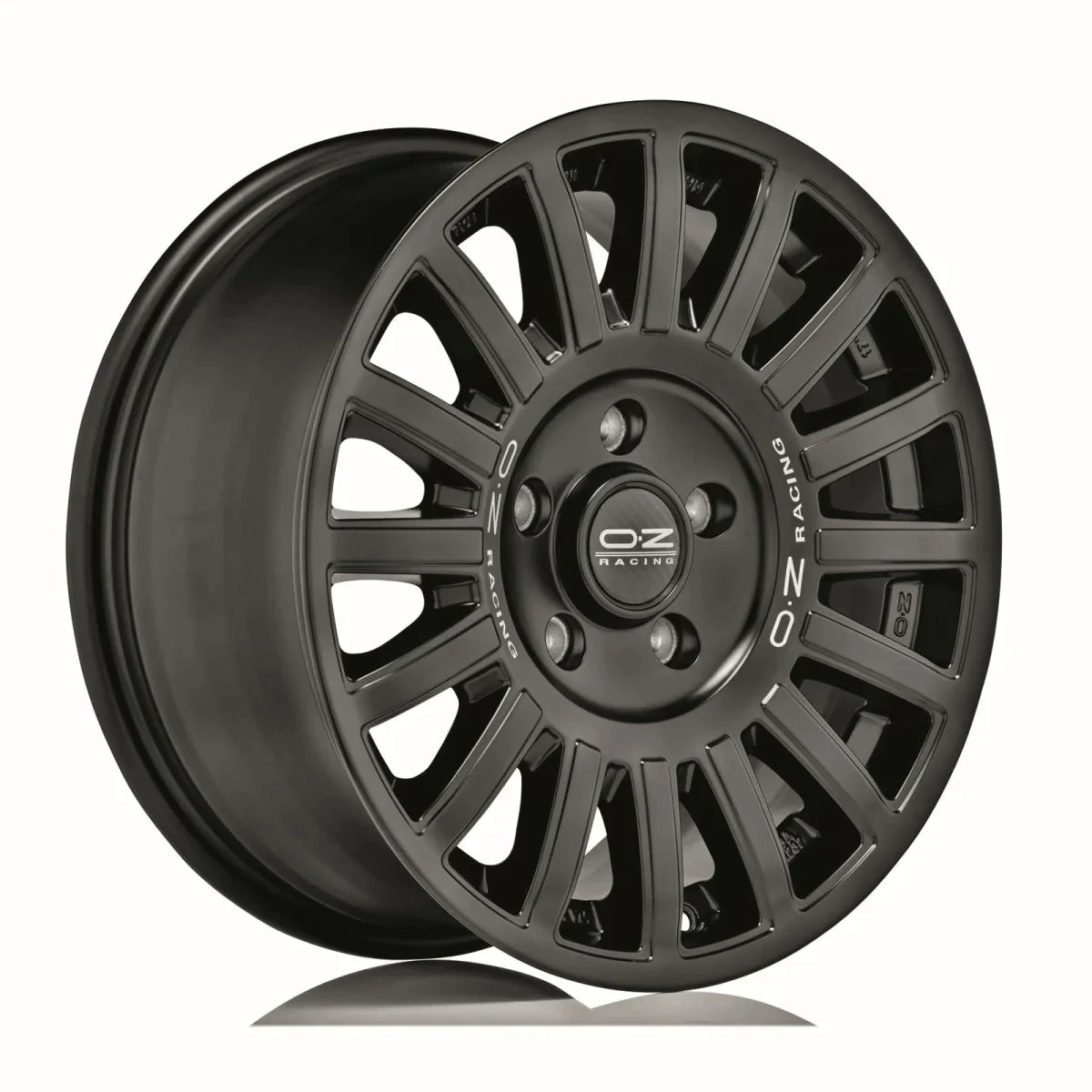 Alu kola OZ RALLY RAID 8x17 5x120 ET35 Matt Black Silver Lettering