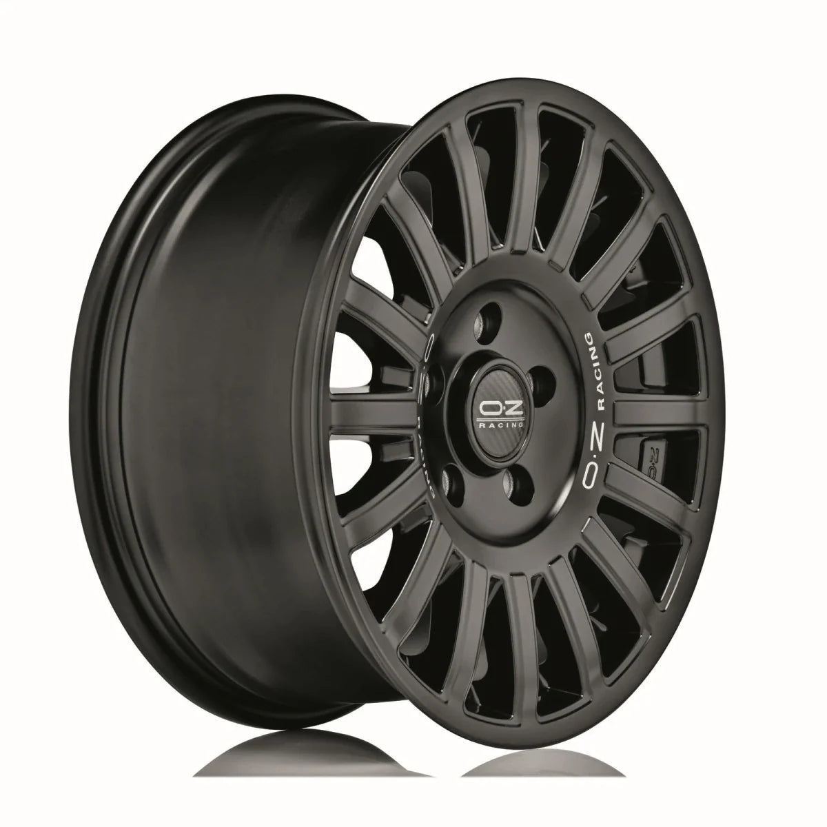 Alu kola OZ RALLY RAID 8x17 6x139.7 ET35 Matt Black Silver Lettering