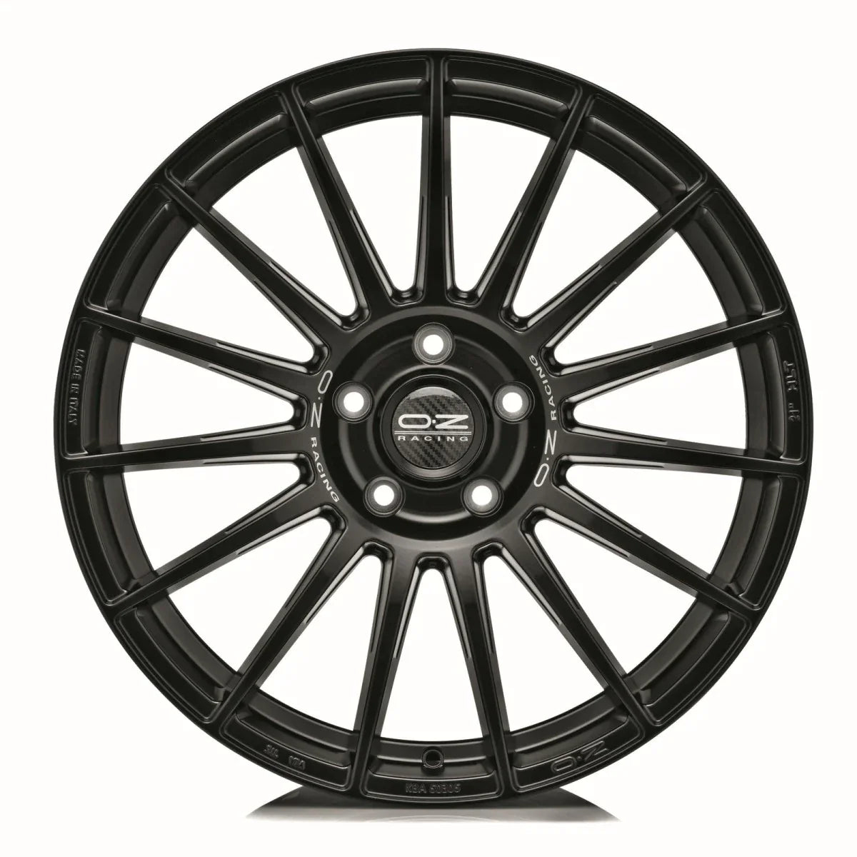 Alu kola OZ SUPERTURISMO DAKAR 10x22 5x112 ET30 Matt Black Silver Lettering