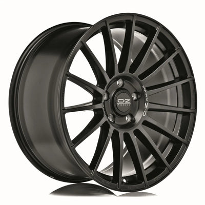 Alu kola OZ SUPERTURISMO DAKAR 8.5x20 5x112 ET45 Matt Black Silver Lettering | Wheelsup.cz