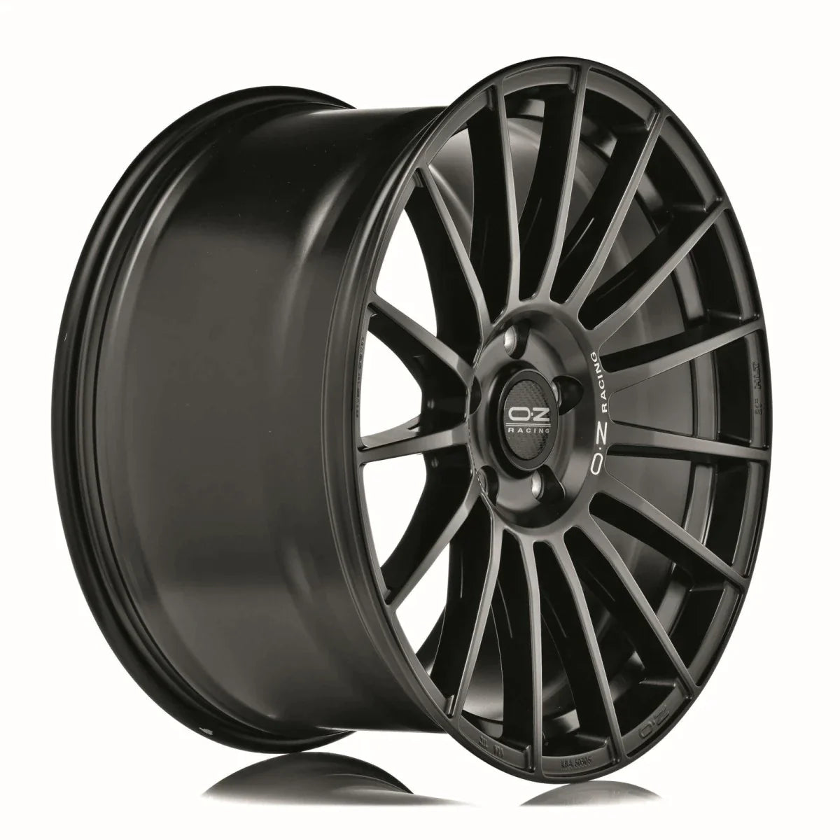 Alu kola OZ SUPERTURISMO DAKAR 10x22 5x112 ET30 Matt Black Silver Lettering