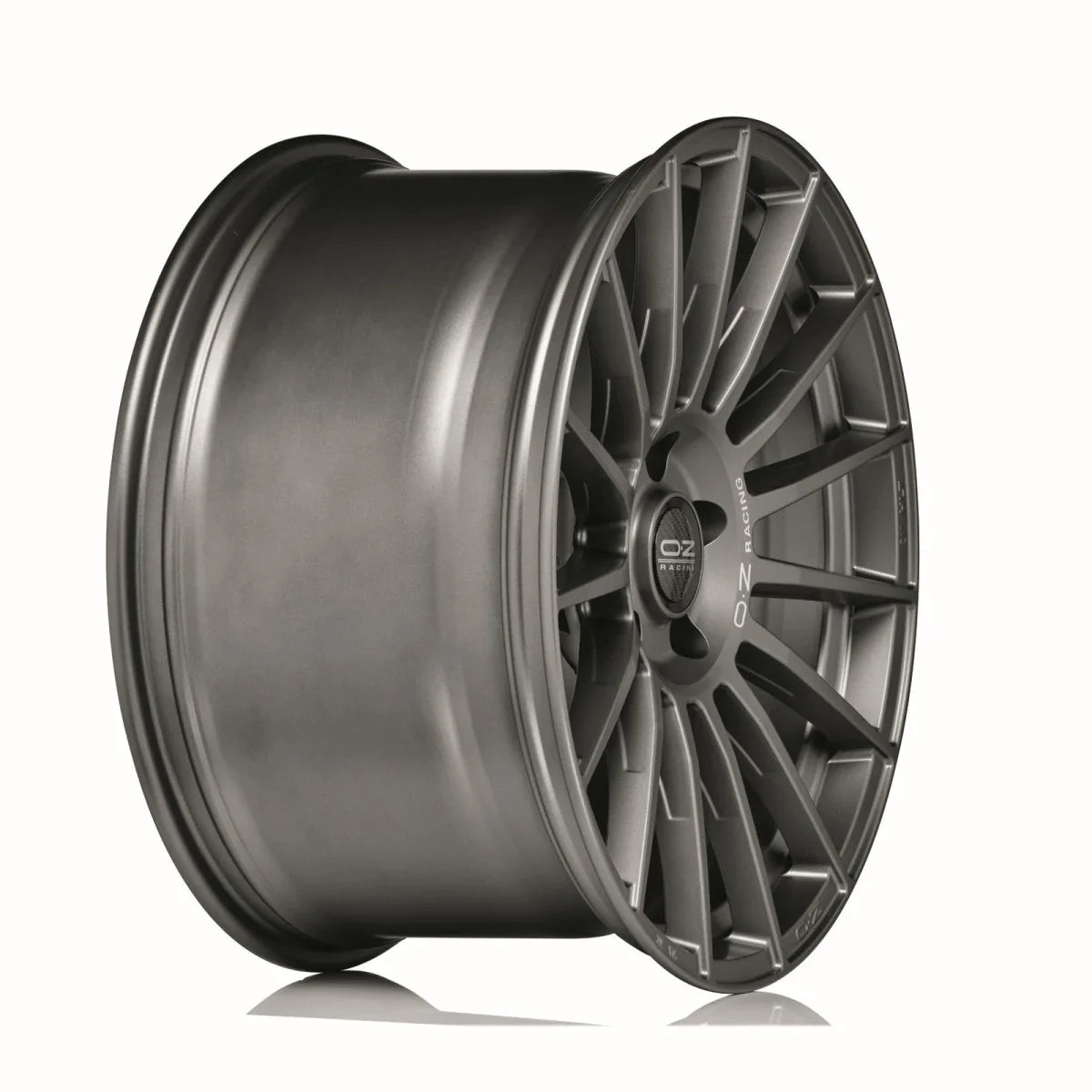 Alu kola OZ SUPERTURISMO DAKAR 11.5x21 5x120 ET38 Matt Graphite Silver Lettering