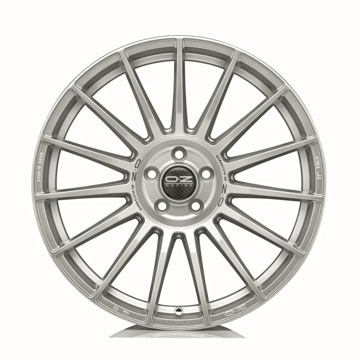 Alu kola OZ SUPERTURISMO DAKAR 9x21 5x114 ET38 Matt Race Silver Black Lettering