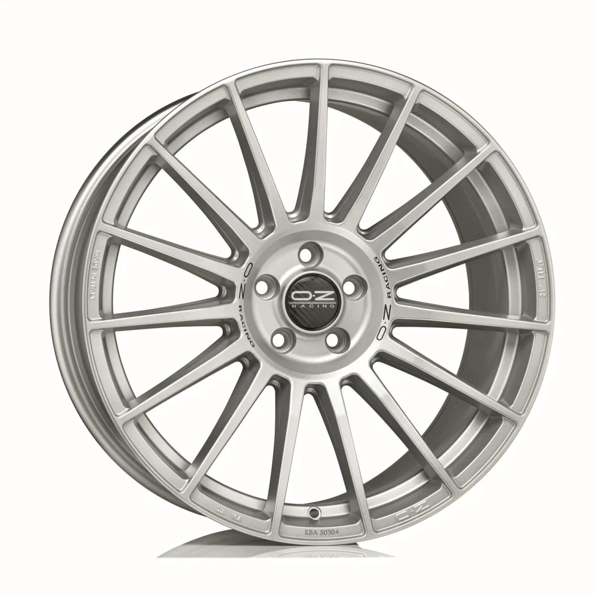 Alu kola OZ SUPERTURISMO DAKAR 9x21 5x114 ET38 Matt Race Silver Black Lettering