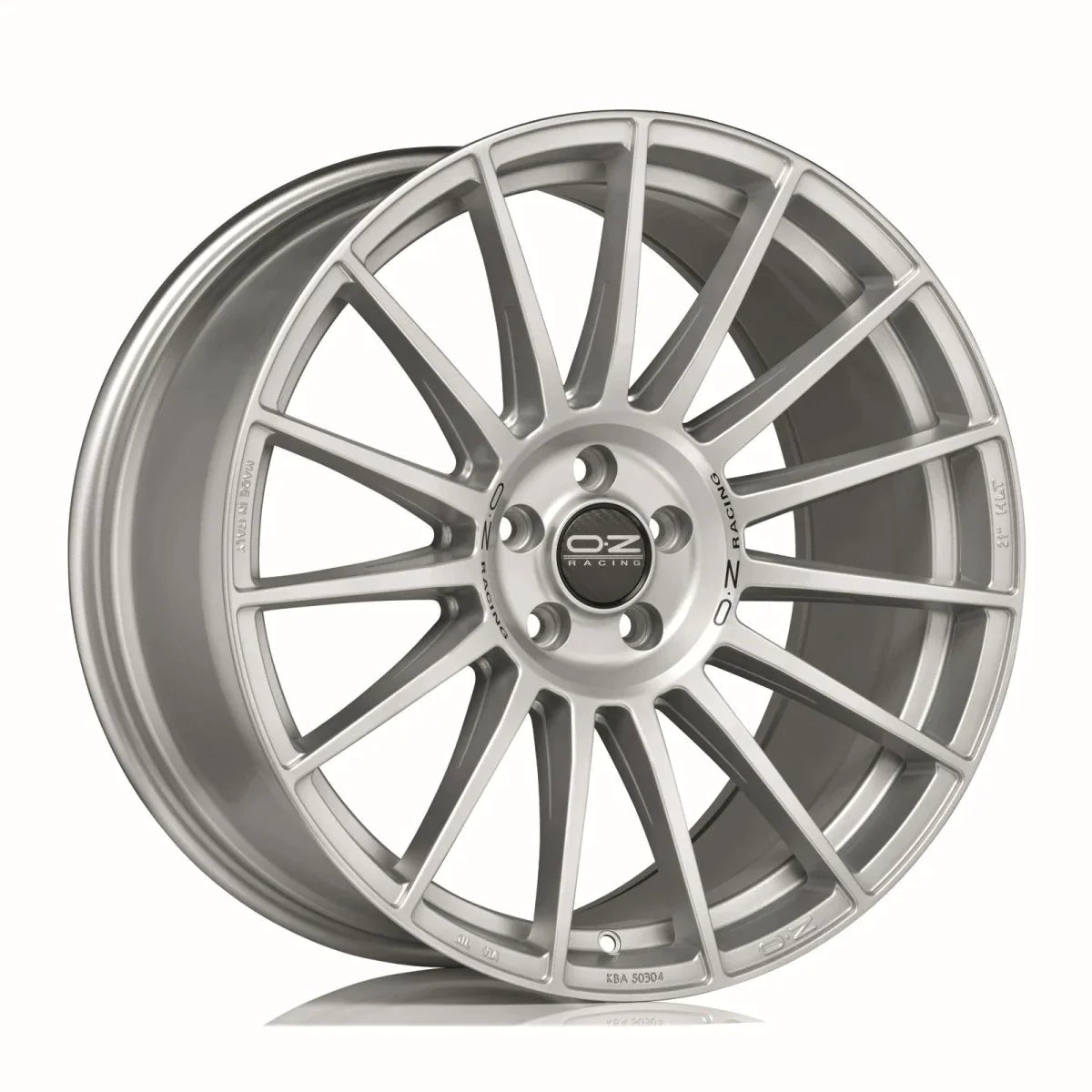 Alu kola OZ SUPERTURISMO DAKAR 9x21 5x114 ET38 Matt Race Silver Black Lettering
