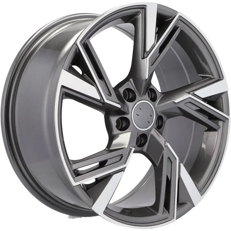 Alu kola pro Audi B1571 9x20 5x112 ET35 66.6 šedá – detail 2