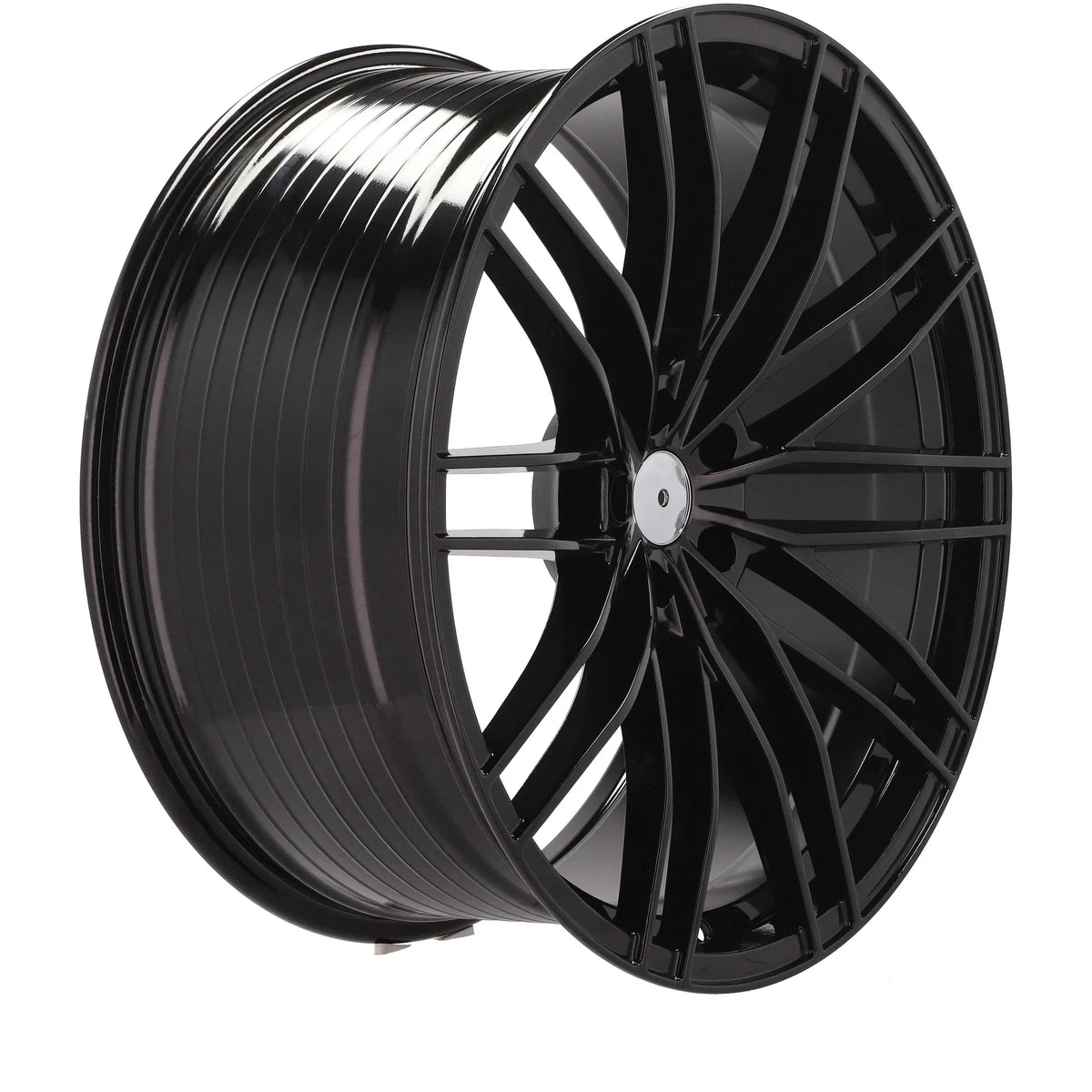 Alu kola pro Audi F1995 8x18 5x112 ET35 66.6 černá – detail 2