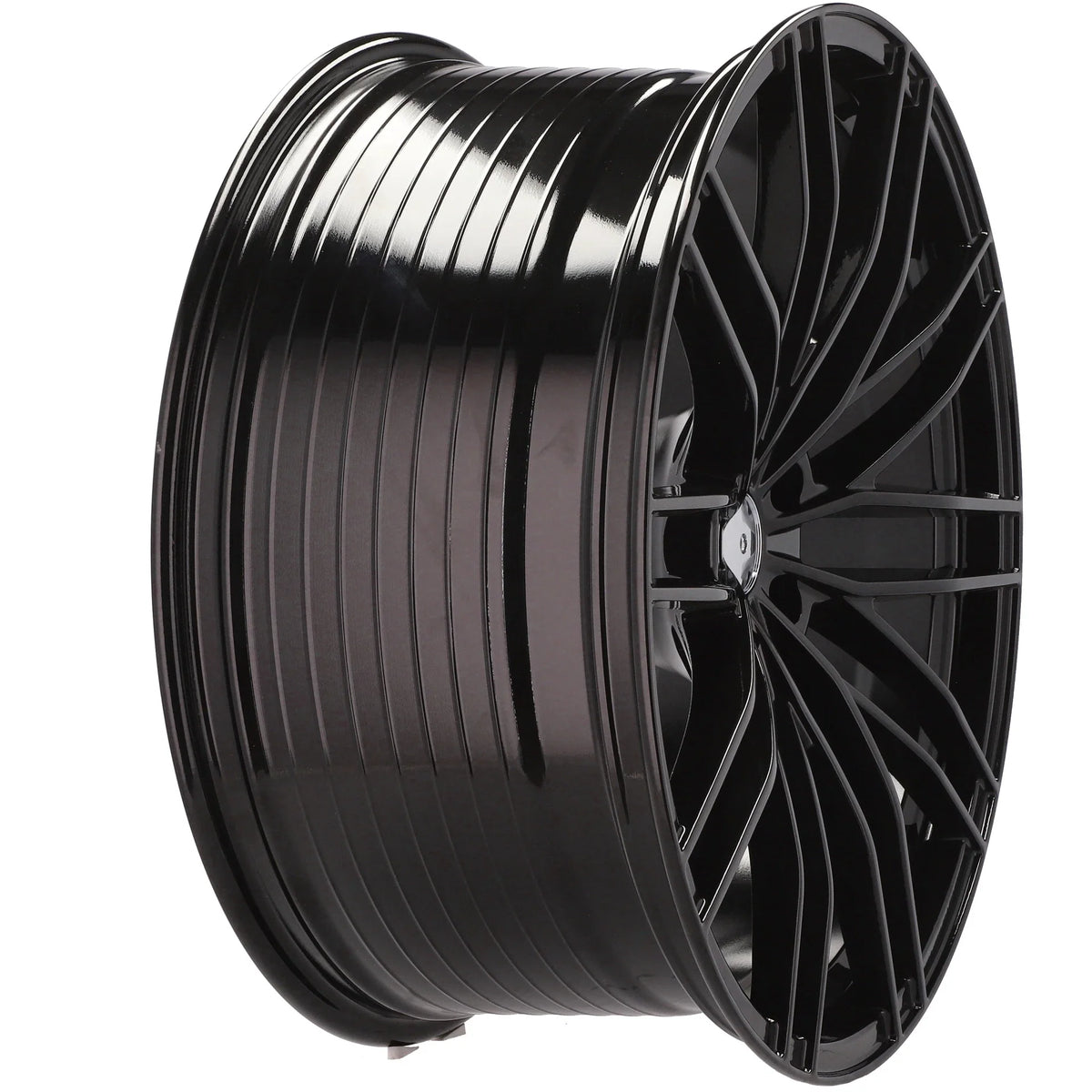 Alu kola pro Audi F1995 8x18 5x112 ET35 66.6 černá – detail 3