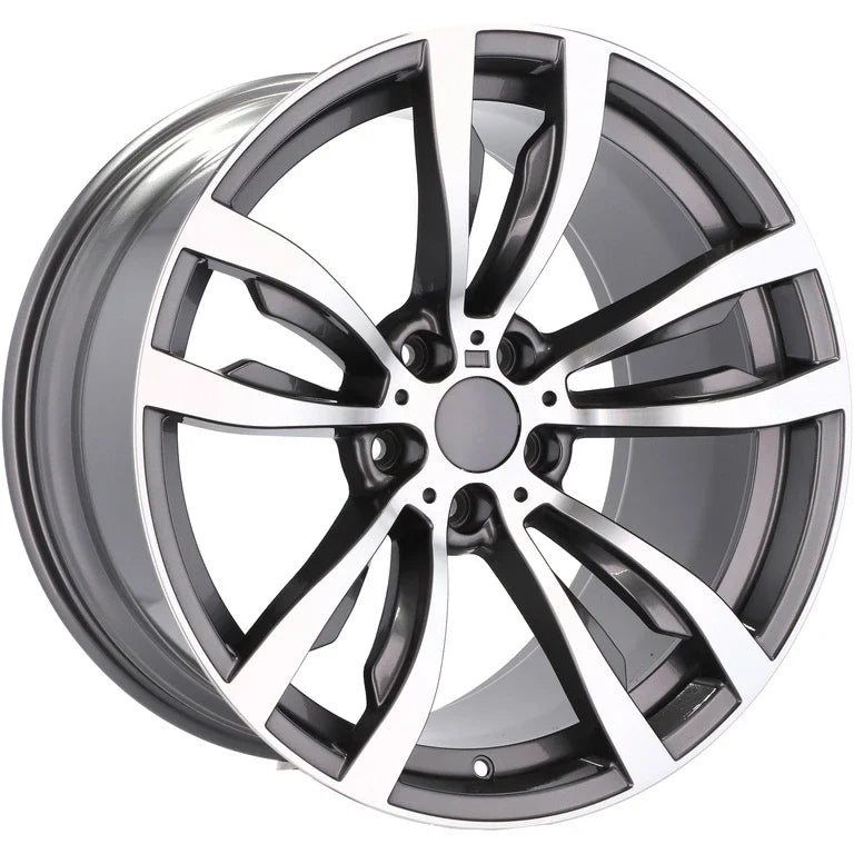 Alu kola pro BMW B1057 10x20 5x120 ET40 74.1 šedá – detail 4