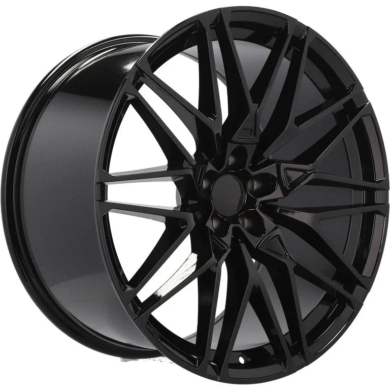 Alu kola pro BMW B5771 10.5x22 5x112 ET43 66.6 černá – detail 2
